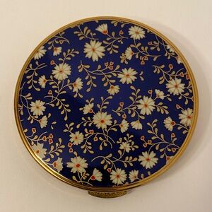 Vintage Caprice by Kigu Powder Compact Floral Made in England